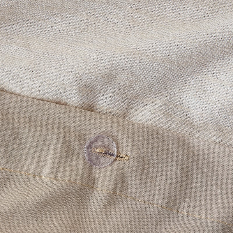 Dover 5-Piece Organic Cotton Comforter Cover Set | GOTS Certified | Natural