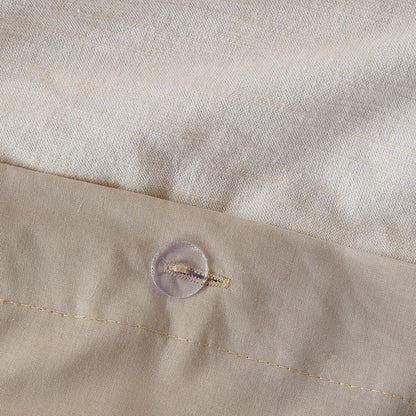 Dover 5-Piece Organic Cotton Comforter Cover Set | GOTS Certified | Natural