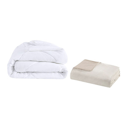 Dover 5-Piece Organic Cotton Comforter Cover Set | GOTS Certified | Natural