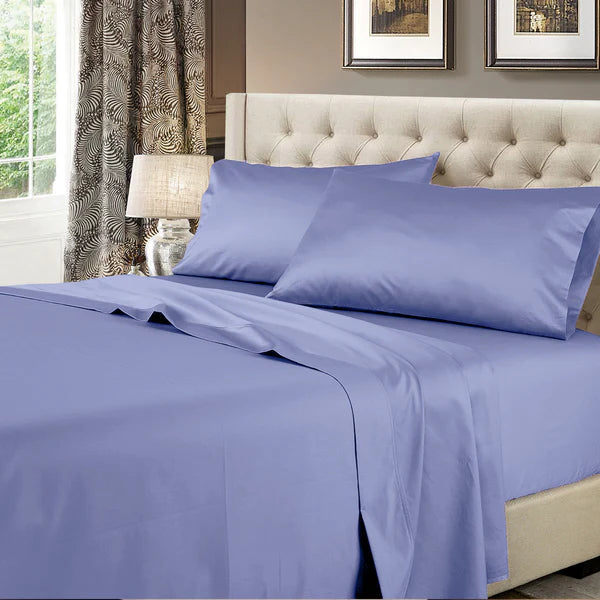 CinchFit USA No Tear Split Flex Top King Sheet Set 600TC 100% Cotton Best Flex Top King Sheets - QuahogBay