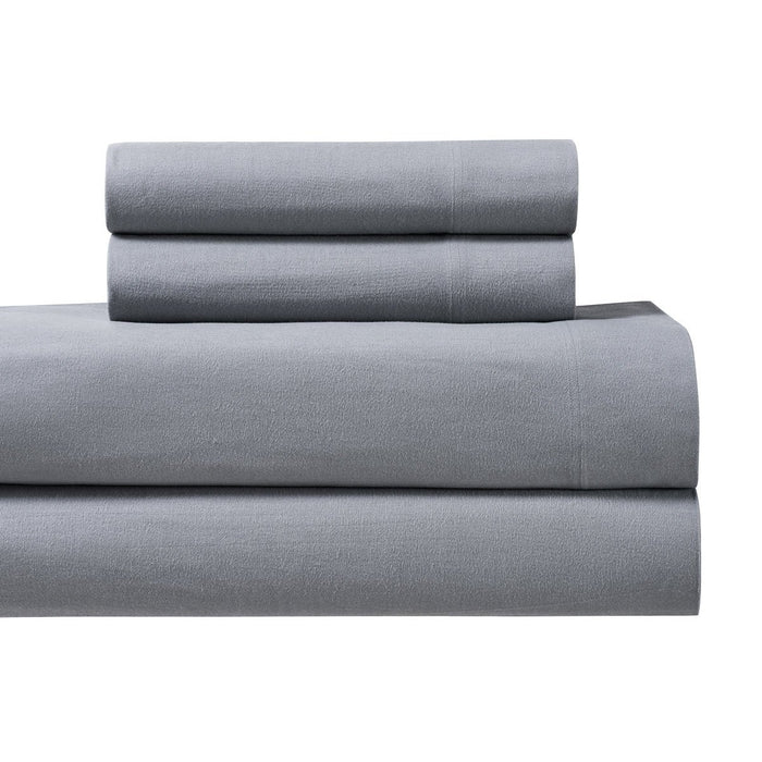 Egyptian Linens Flannel Heavyweight Split King Adjustable Bed Sheets - Quahog Bay Bedding