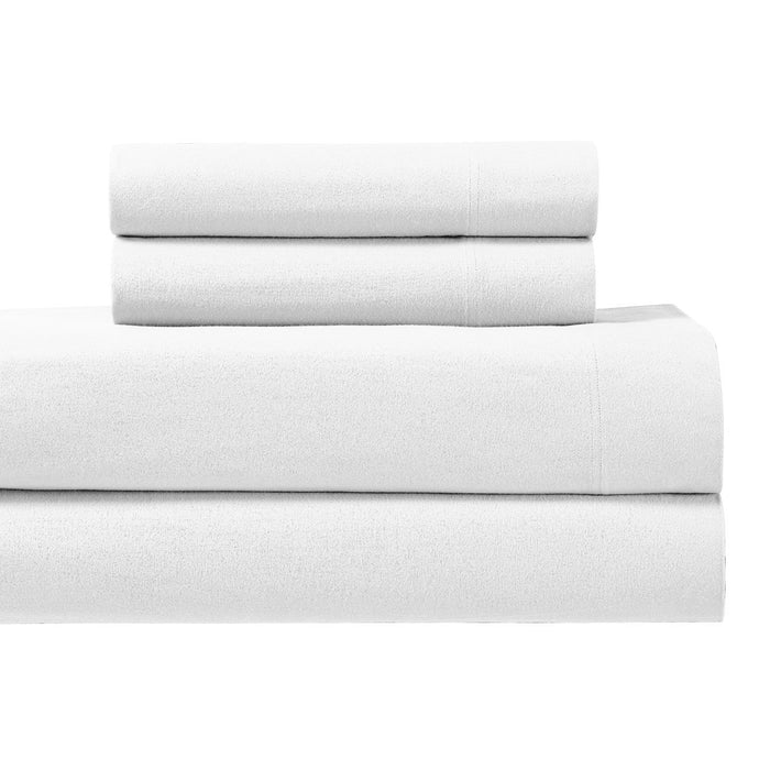 Egyptian Linens Flannel Heavyweight Split King Adjustable Bed Sheets - Quahog Bay Bedding