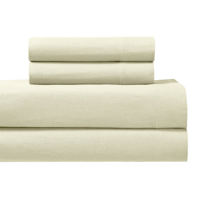 Egyptian Linens Flannel Heavyweight Split King Adjustable Bed Sheets - Quahog Bay Bedding