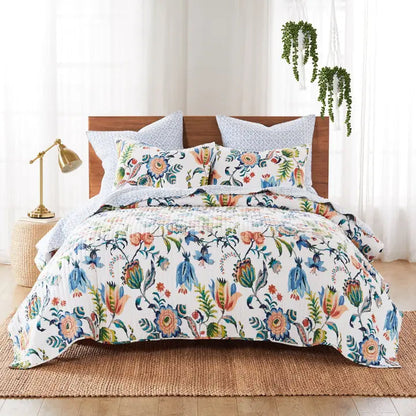 Eleni Euro Sham Set of 2 - Coastal Pillow Shams - Quahog Bay Bedding