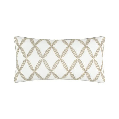 English Forest Leaf Pillow - Quahog Bay Bedding