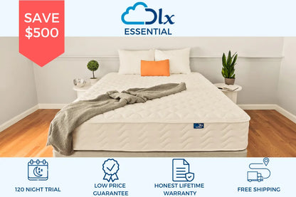 Essential Two Sided Mattress - Made in the USA - American Made Mattresses - Quahog Bay Bedding