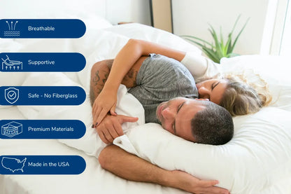 Essential Two Sided Mattress - Made in the USA - American Made Mattresses - Quahog Bay Bedding
