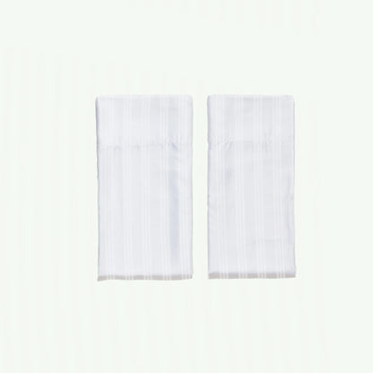 Eucalyptus Pillowcases (2) - Sheets & Giggles #color_white-stripes