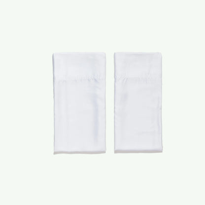 Eucalyptus Pillowcases (2) - Sheets & Giggles #color_white