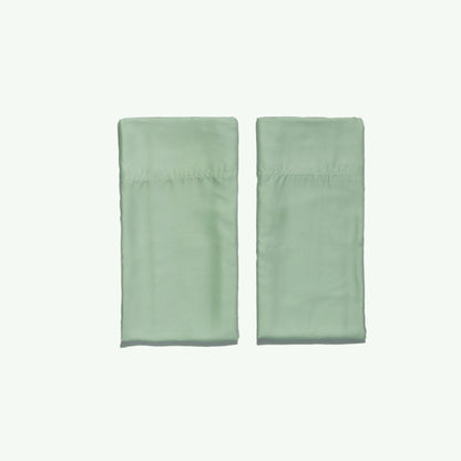 Eucalyptus Pillowcases (2) - Sheets & Giggles #color_sage