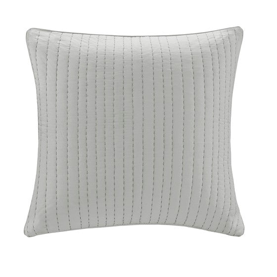 Camila Cotton Quilted Euro Sham - Quahog Bay Bedding