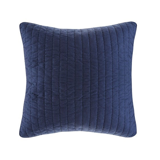 Camila Cotton Quilted Euro Sham - Quahog Bay Bedding