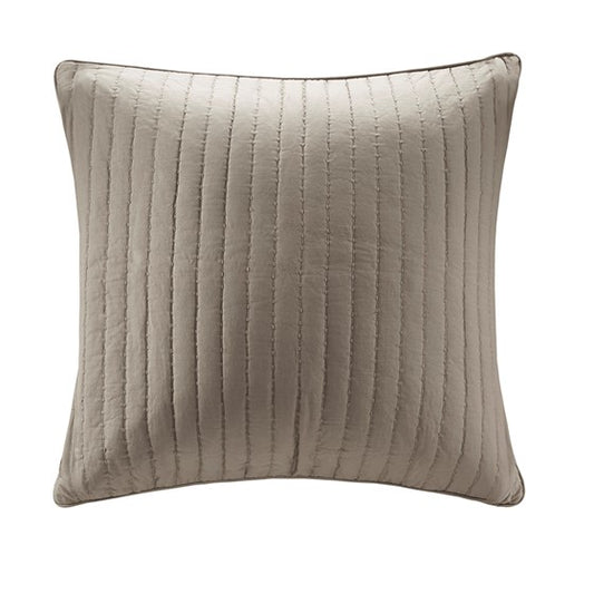 Camila Cotton Quilted Euro Sham - Quahog Bay Bedding