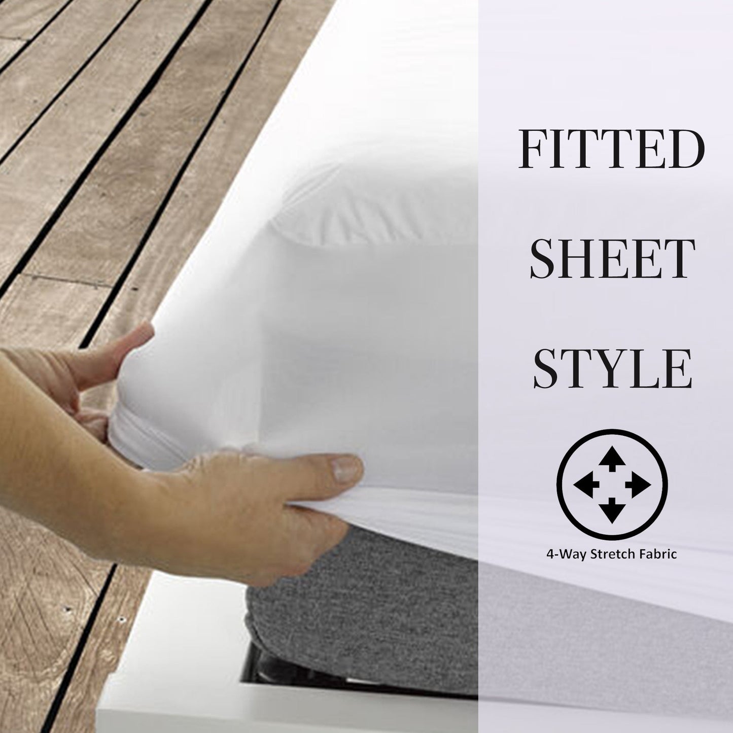 Traditional Cotton Terry Mattress Protector