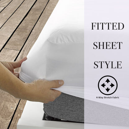 Traditional Cotton Terry Mattress Protector