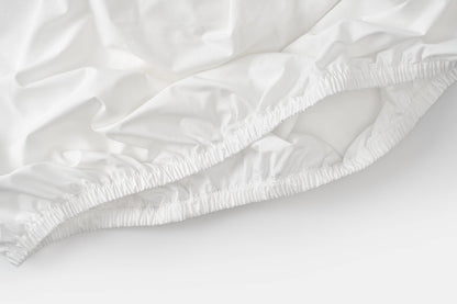 Cotton Single [Separate] Fitted Bed Sheet - Made in the USA With USA Grown Cotton