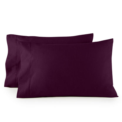 Whisper Organics Organic Cotton Flannel Pillowcase Set | GOTS Certified