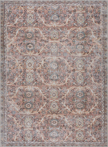 Flat Pile Urpi Red Washable Rug - Clearance - Quahog Bay Bedding