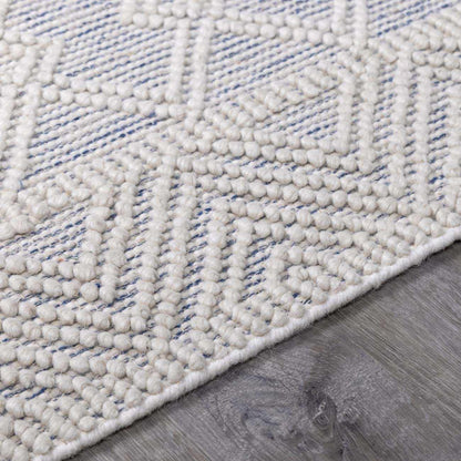 Ginter Handmade Beige Wool Rug - Clearance