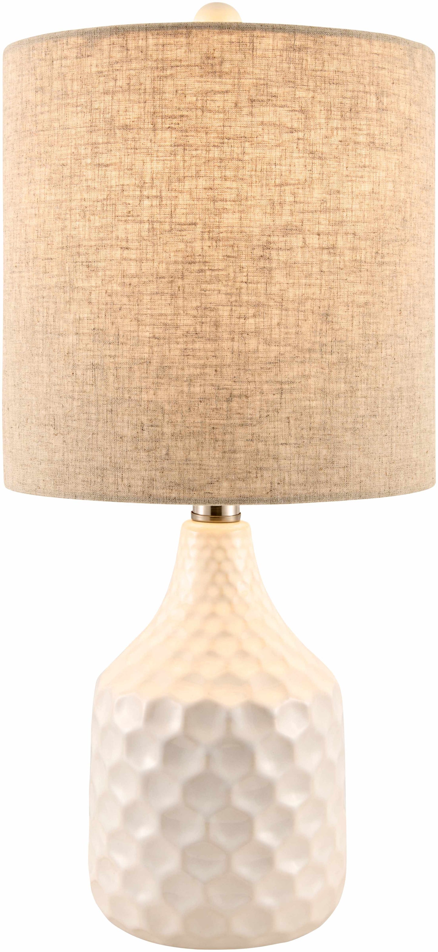 Gulmarrad Textured Ivory Ceramic Table Lamp