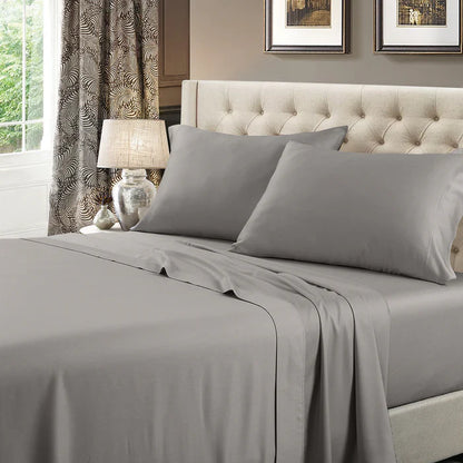 Split King (Adjustable) Sheets - Solid 600 Thread Count