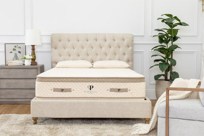 Hybrid Latex Mattress - The Luxury Bliss - American Made - Made in the USA Mattresses - Quahog Bay Bedding