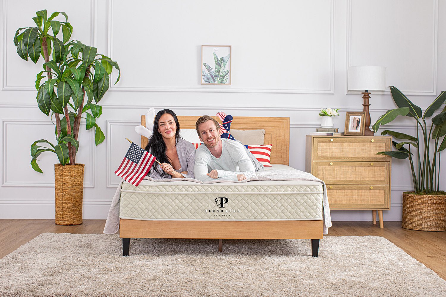 Hybrid Mattress - The Savvy Bliss - American Made - Made in the USA Mattresses - Quahog Bay Bedding