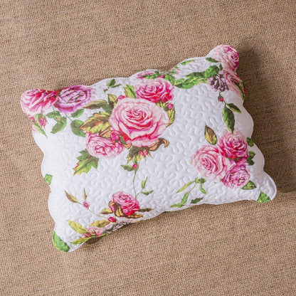 DaDa Bedding Bed in a Bag Bundle Set - Romantic Roses Lovely Blooming Floral Bedding Set (JHW-879) - DaDa Bedding Collection