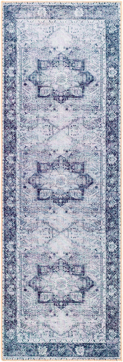 Rosman Black Washable Rug - Limited Edition