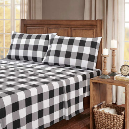 Kathy Ireland 100% Turkish Cotton Flannel Sheet Set - Quahog Bay Bedding