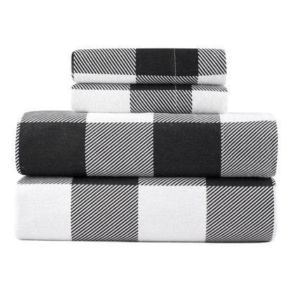 Kathy Ireland 100% Turkish Cotton Flannel Sheet Set - Quahog Bay Bedding