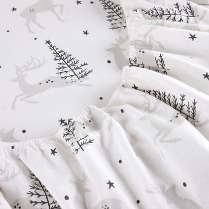 Kathy Ireland 100% Turkish Cotton Flannel Sheet Set - Quahog Bay Bedding