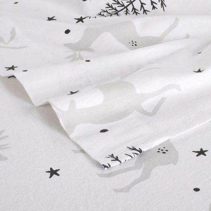 Kathy Ireland 100% Turkish Cotton Flannel Sheet Set - Quahog Bay Bedding