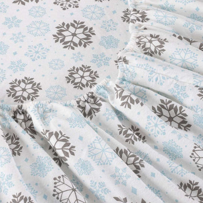 Kathy Ireland 100% Turkish Cotton Flannel Sheet Set - Quahog Bay Bedding