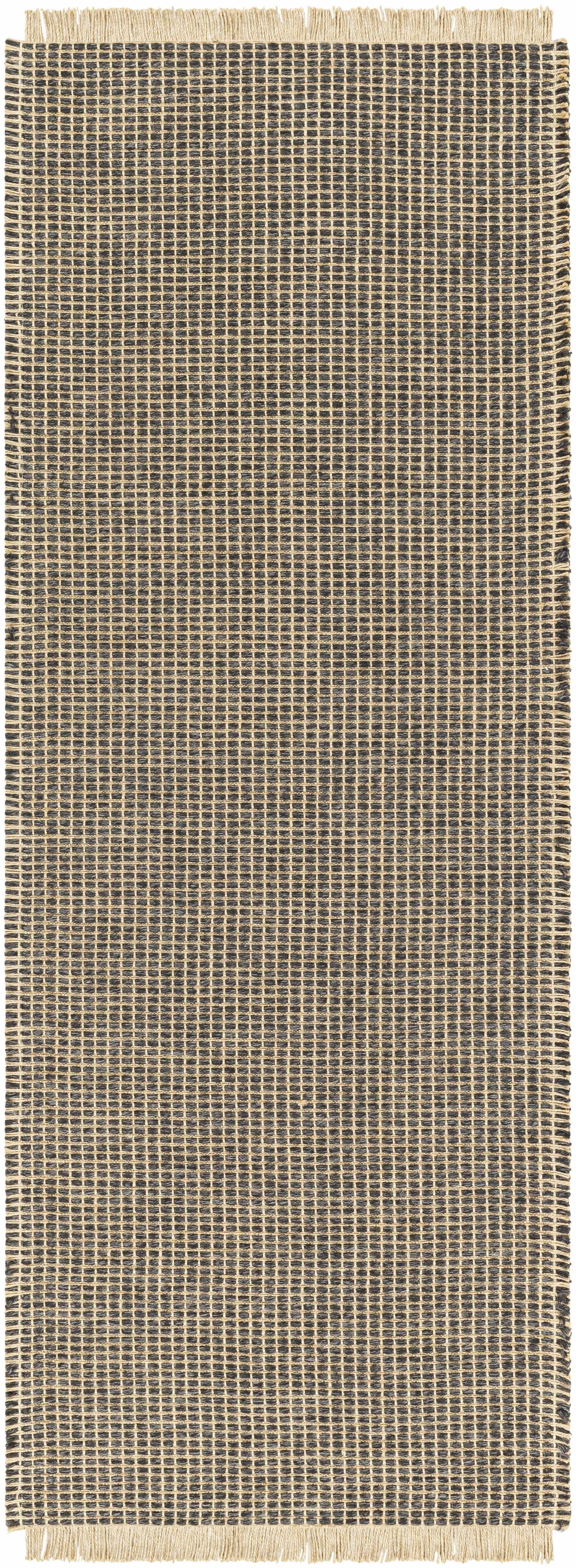 Kimi Jute Black Area Rug - Becki Owens x Livabliss - Clearance - Quahog Bay Bedding