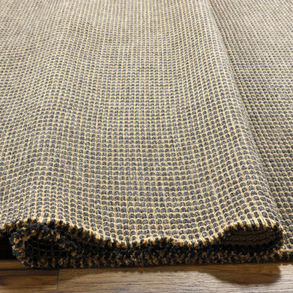 Kimi Jute Black Area Rug - Becki Owens x Livabliss - Clearance - Quahog Bay Bedding