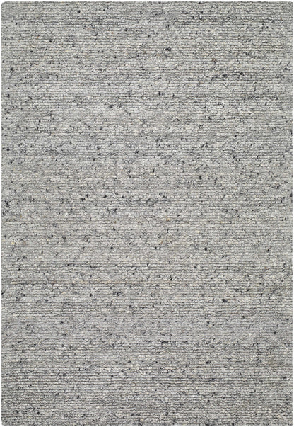 Winta Charcoal Wool Area Rug