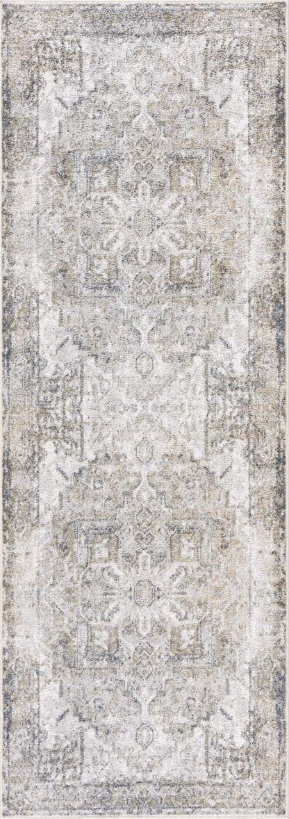 Hera Olive Flat Pile Washable Rug