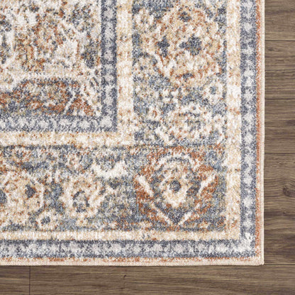 Arias Blue Flat Pile Washable Rug