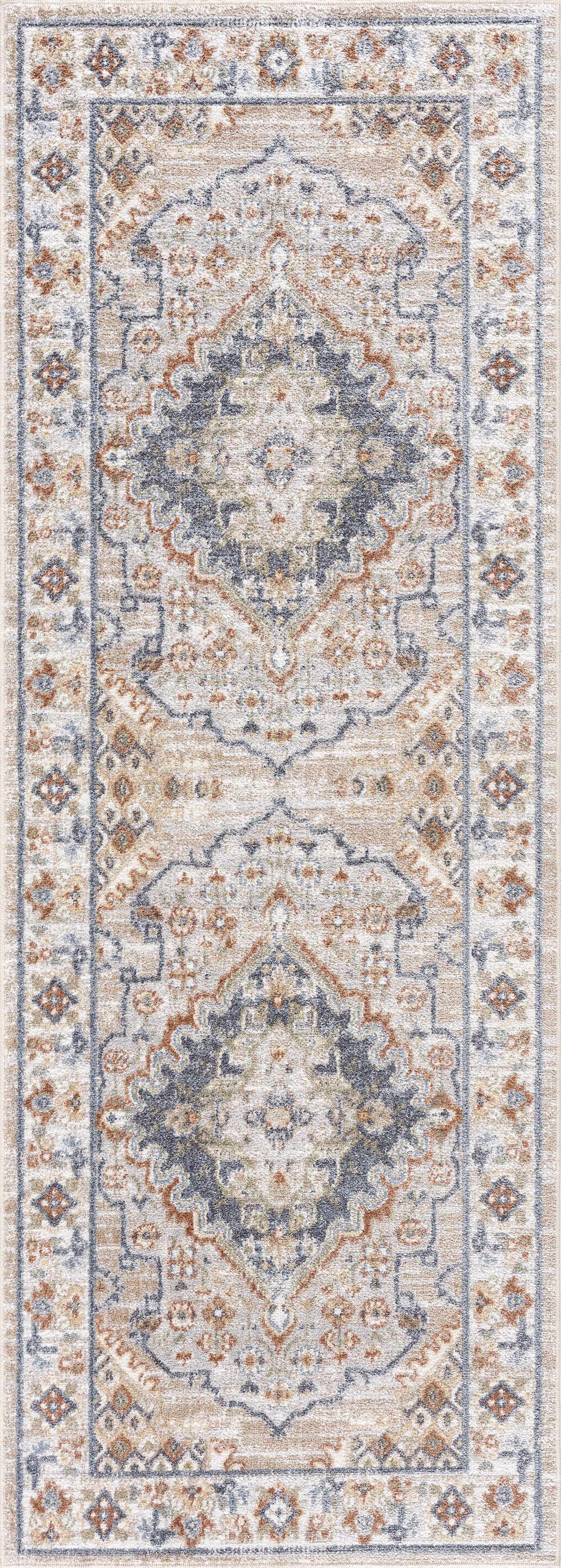 Erez Flat Pile Washable Rug