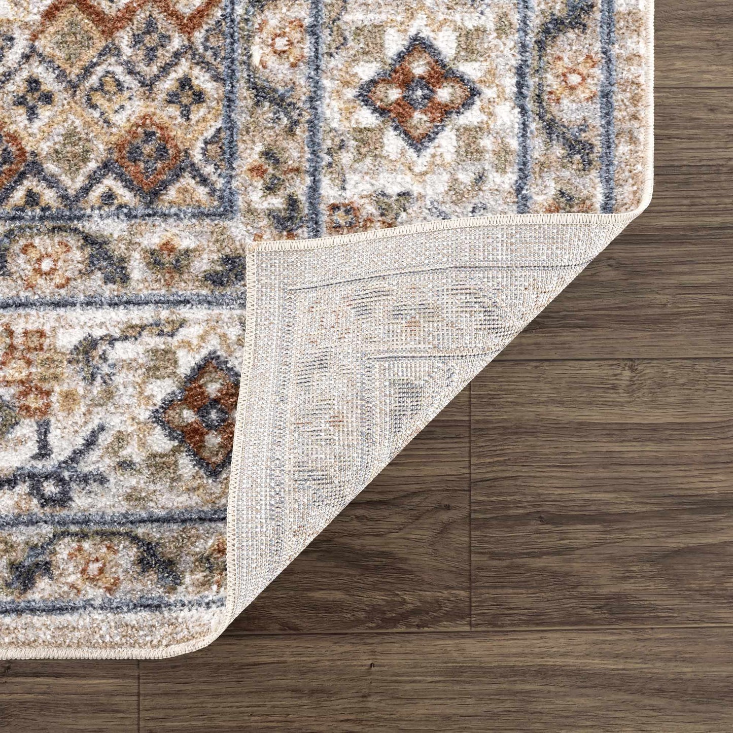 Erez Flat Pile Washable Rug
