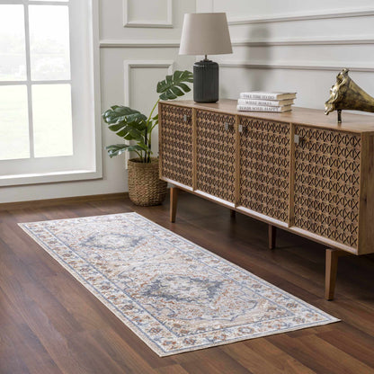 Erez Flat Pile Washable Rug