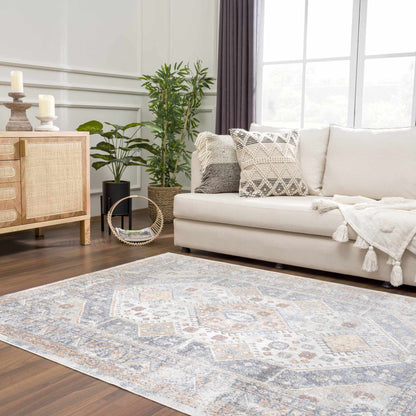 Afya Flat Pile Washable Rug