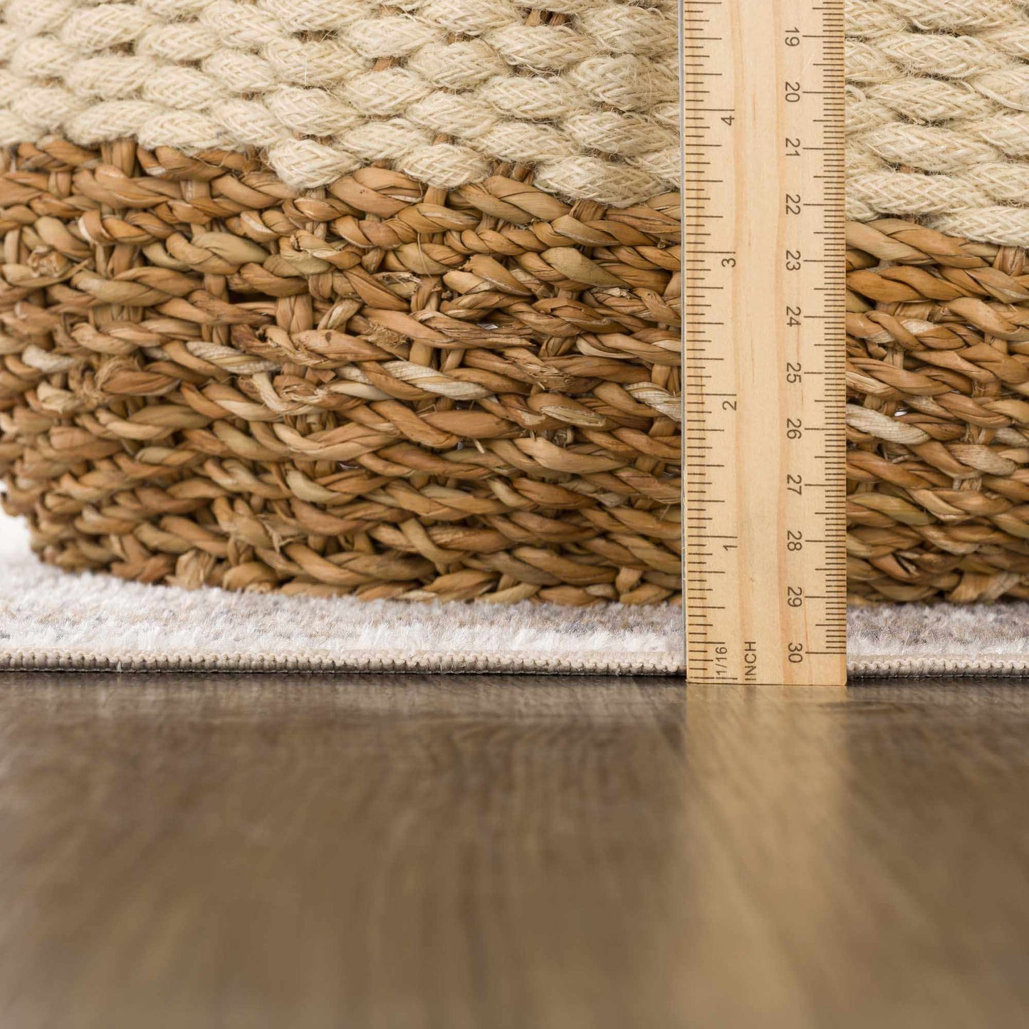 Hera Flat Pile Washable Rug