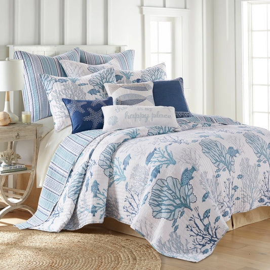 Lacey Sea Quilt Set - Fish Themed Quilts