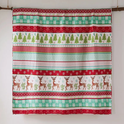 Let It Snow Quilt Set - Christmas Themed Bedding