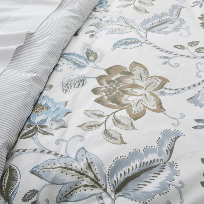 LevTex Maileen Comforter Set - Neutral Blue