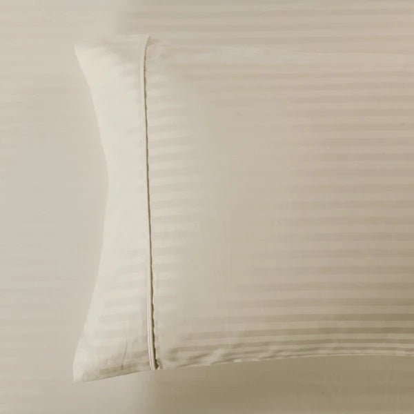 Pillowcase Sets - 600TC 100% Cotton Stripe Luxury