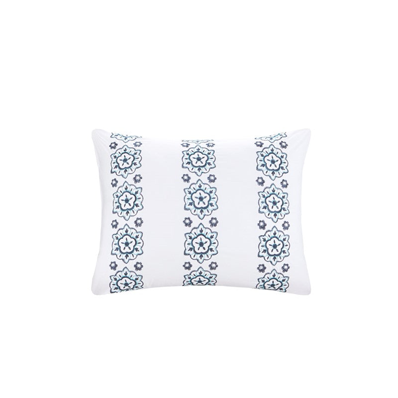Loretta Navy Boho Comforter Set with Sheets
