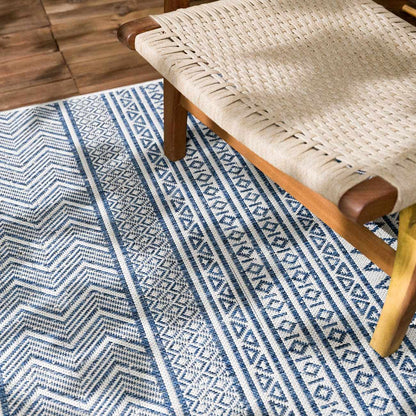 Madras Green All Over Performance Rug